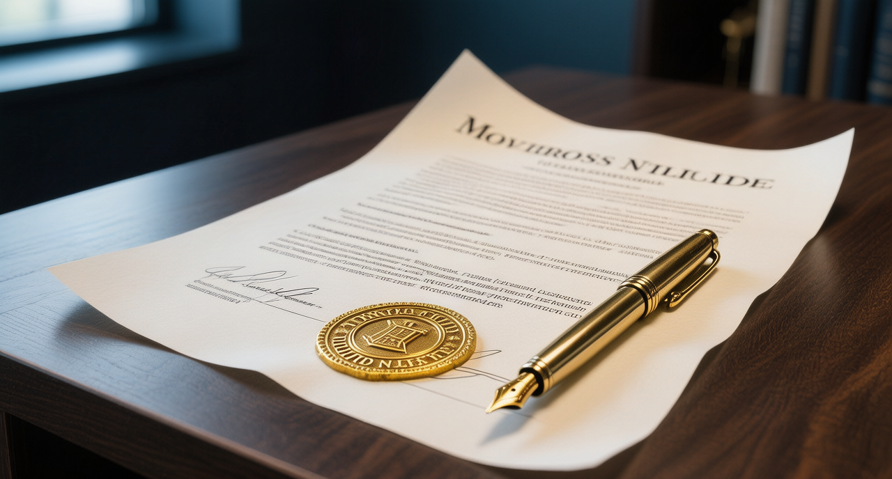 Lessons on Release Clauses in Settlement Deeds - Legal documents with gold seal stamp